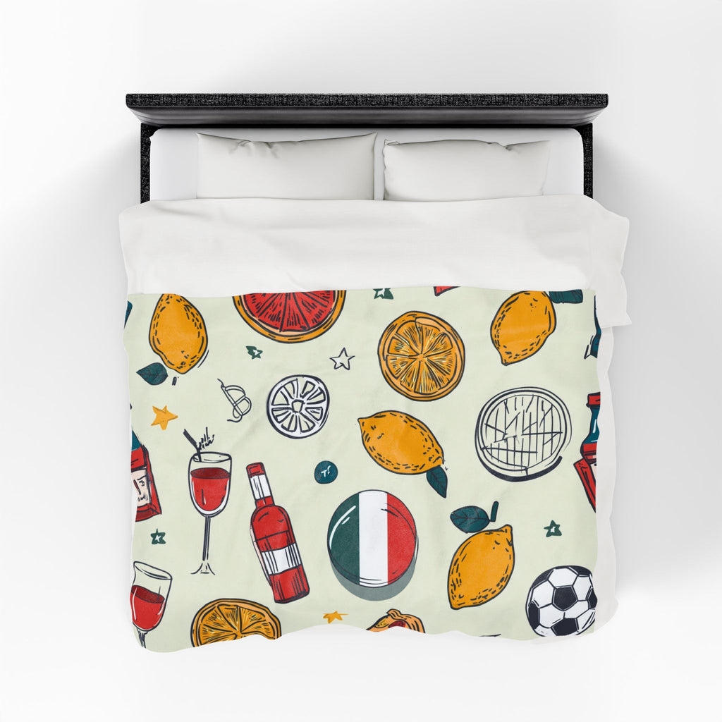 Italian Vibes: Dolce Vita Illustrated, Cultural Mosaic Pattern   |   Custom Orders Accepted