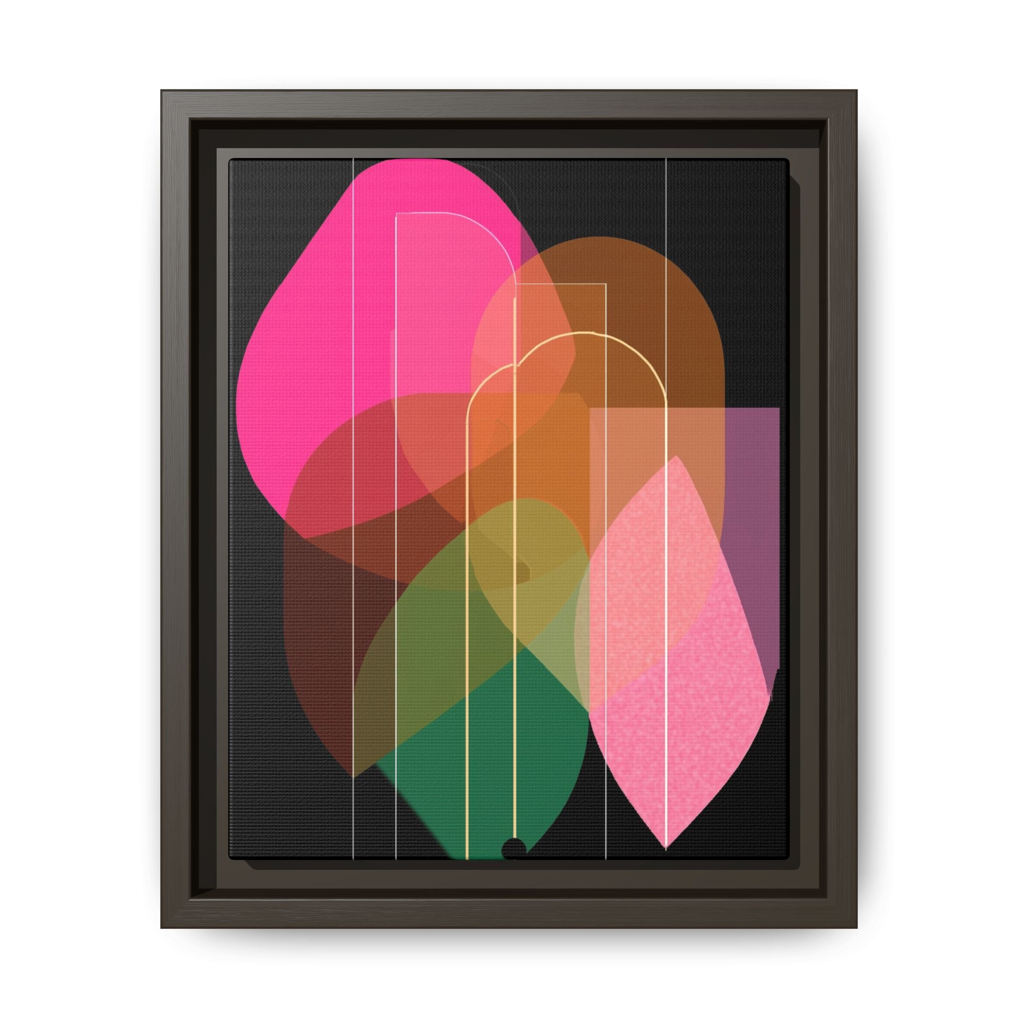 Organic Geometry: Abstract Shape Symphony, Minimalist Color Layers, Contemporary Graphic Design   |   Custom Orders Accepted