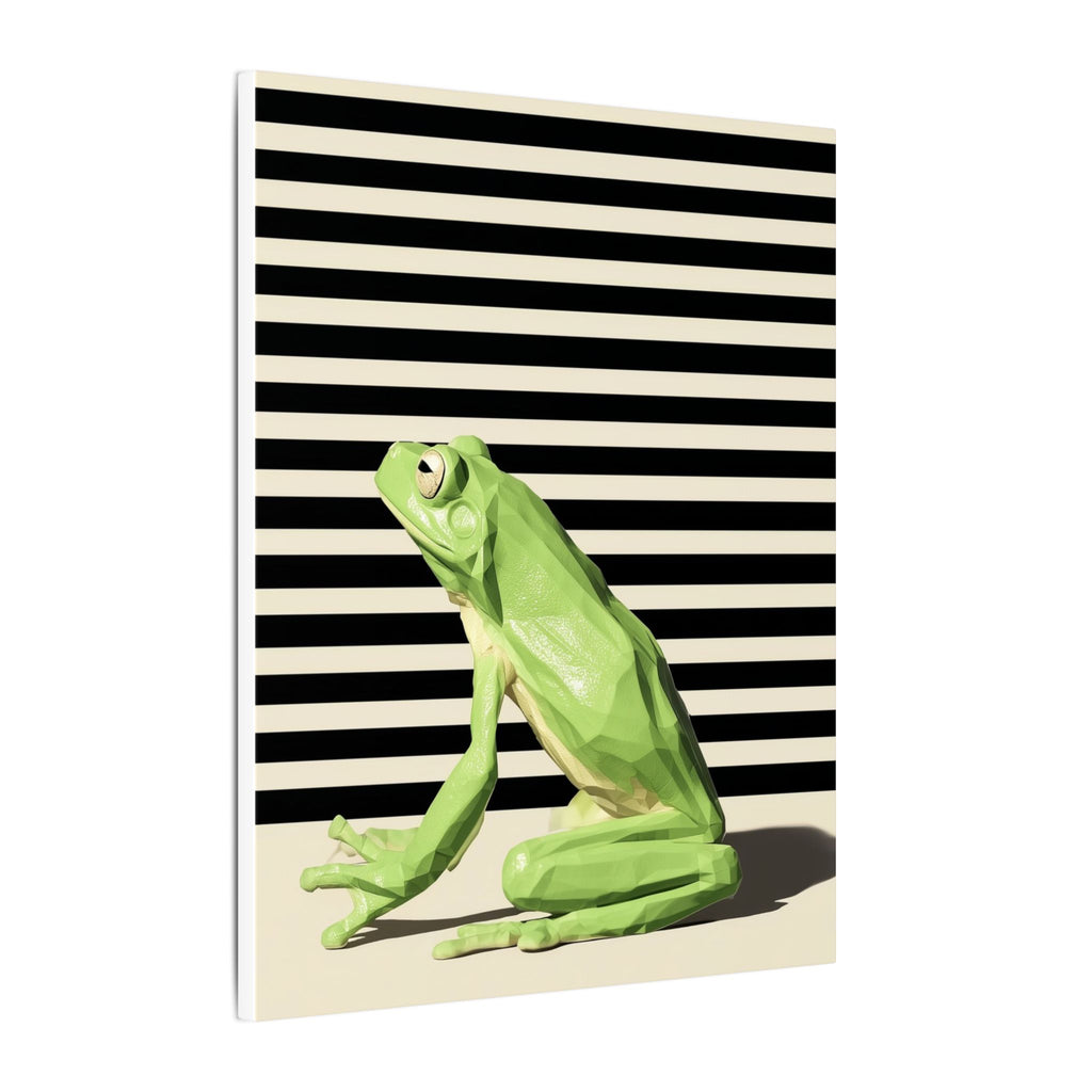 Geometric Frog: Low-Poly Wildlife Art, Modern Minimalist Design   |    Custom Orders Available