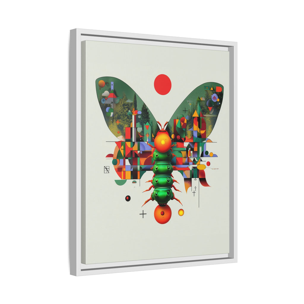 Metamorphic Geometry: Digital Butterfly Architecture, Cubist Nature Transformation   |    Custom Orders Available