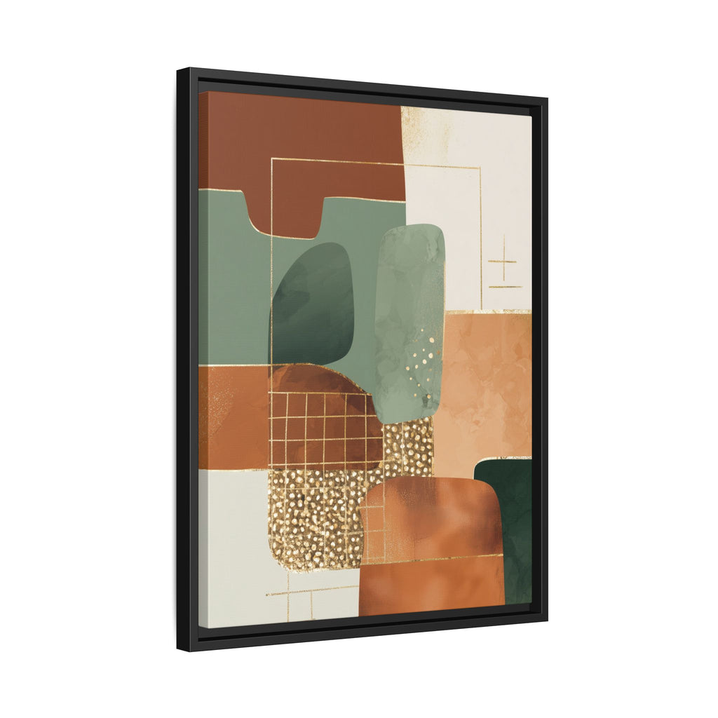 Geometric Harmony: Abstract Minimalist Art, Mid-Century Modern Design, Organic Shapes Composition   |   Custom Orders Accepted