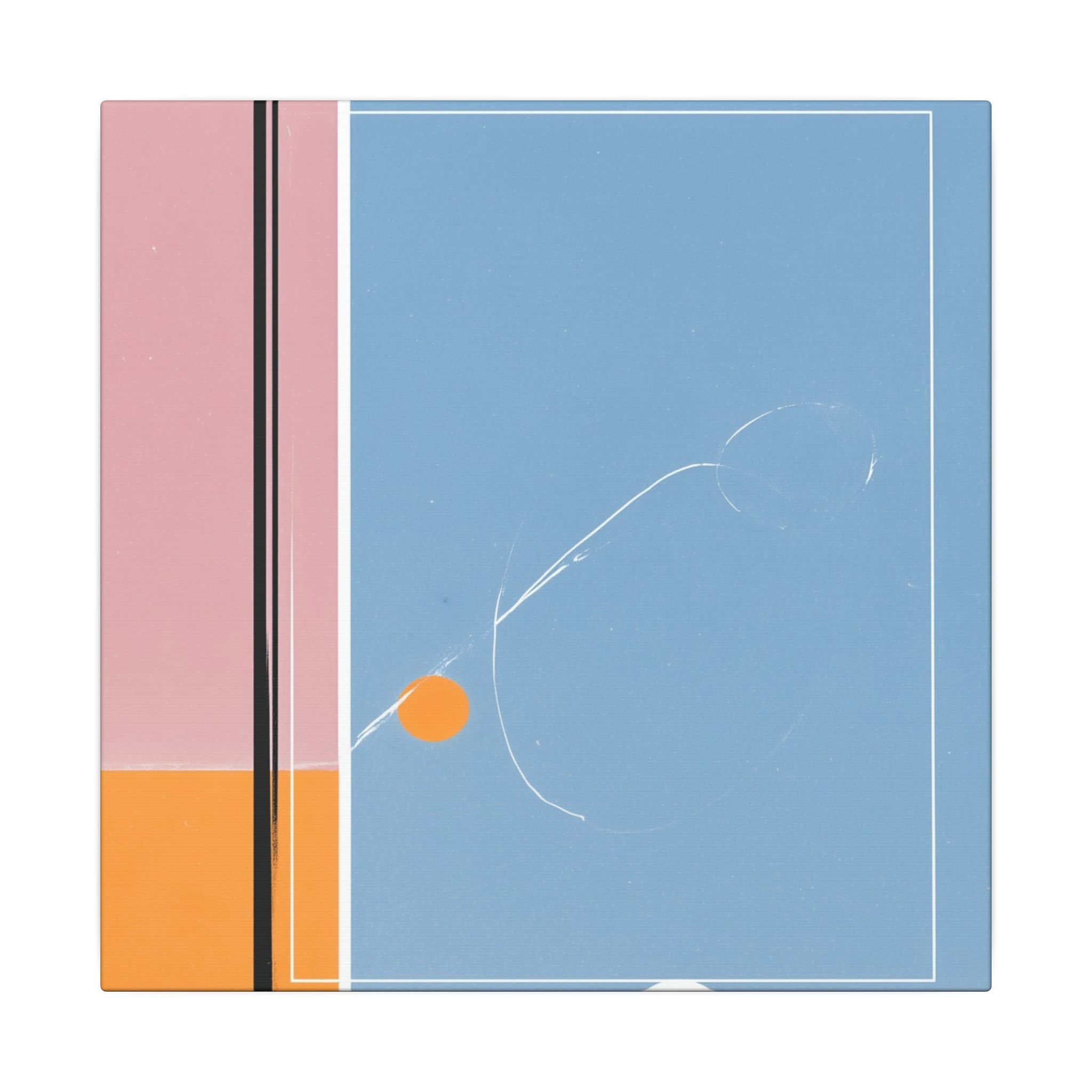 Geometric Harmony: Abstract Minimalist Composition, Modernist Color Fields, Constructivist Design Principles   |   Custom Orders Accepted