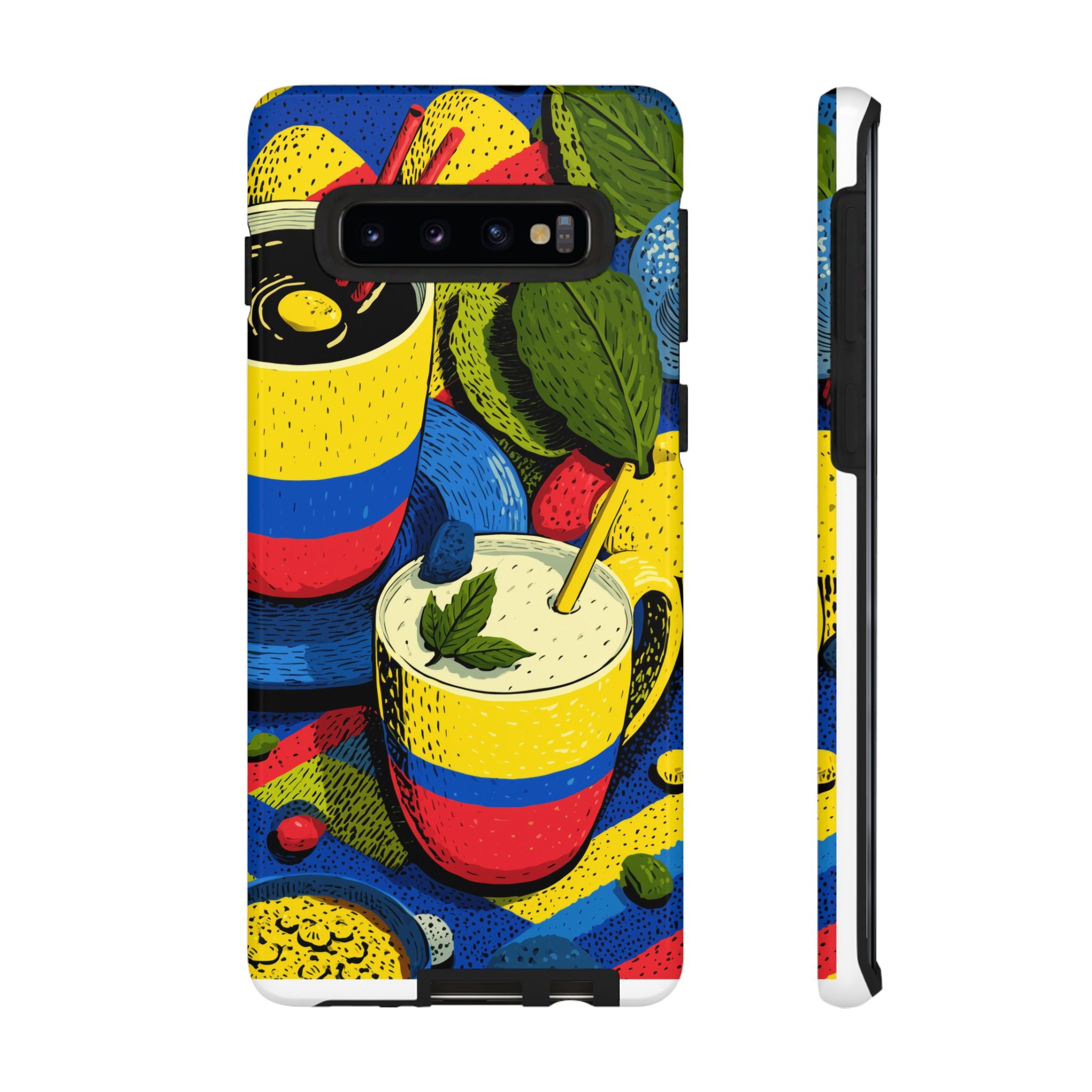 Vibrant Phone Case for Tough Cases | Colorful Colombian Art, Unique Gift, Trendy Accessory, Summer Style, Festival Must-Have