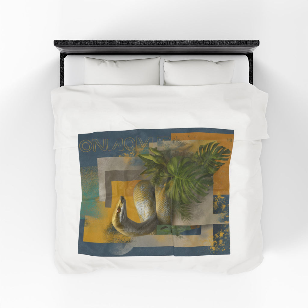 Serpent's Geometry: Digital Wildlife Fusion, Hyper-Realistic Tropical Composition   |    Custom Orders Available