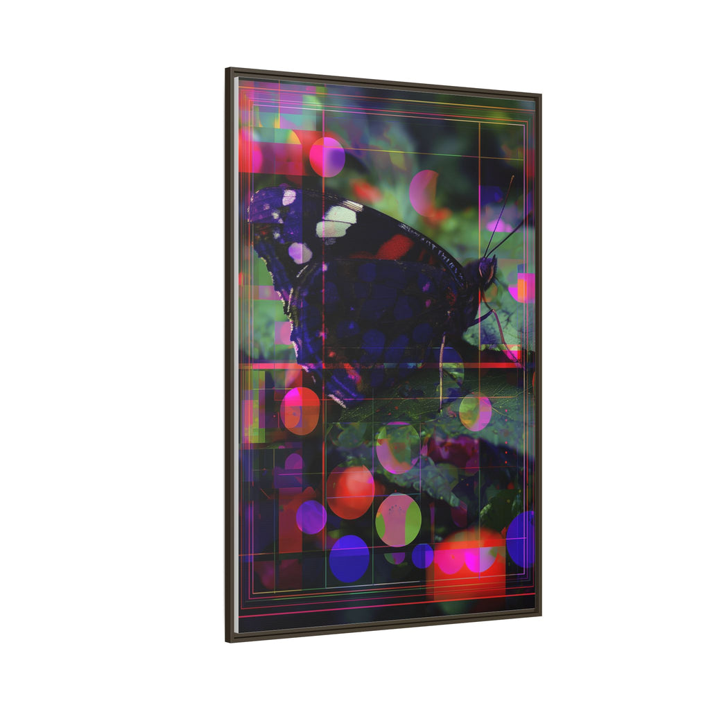 Metamorphic Glitch: Digital Nature Remix, Butterfly Geometric Distortion   |    Custom Orders Available