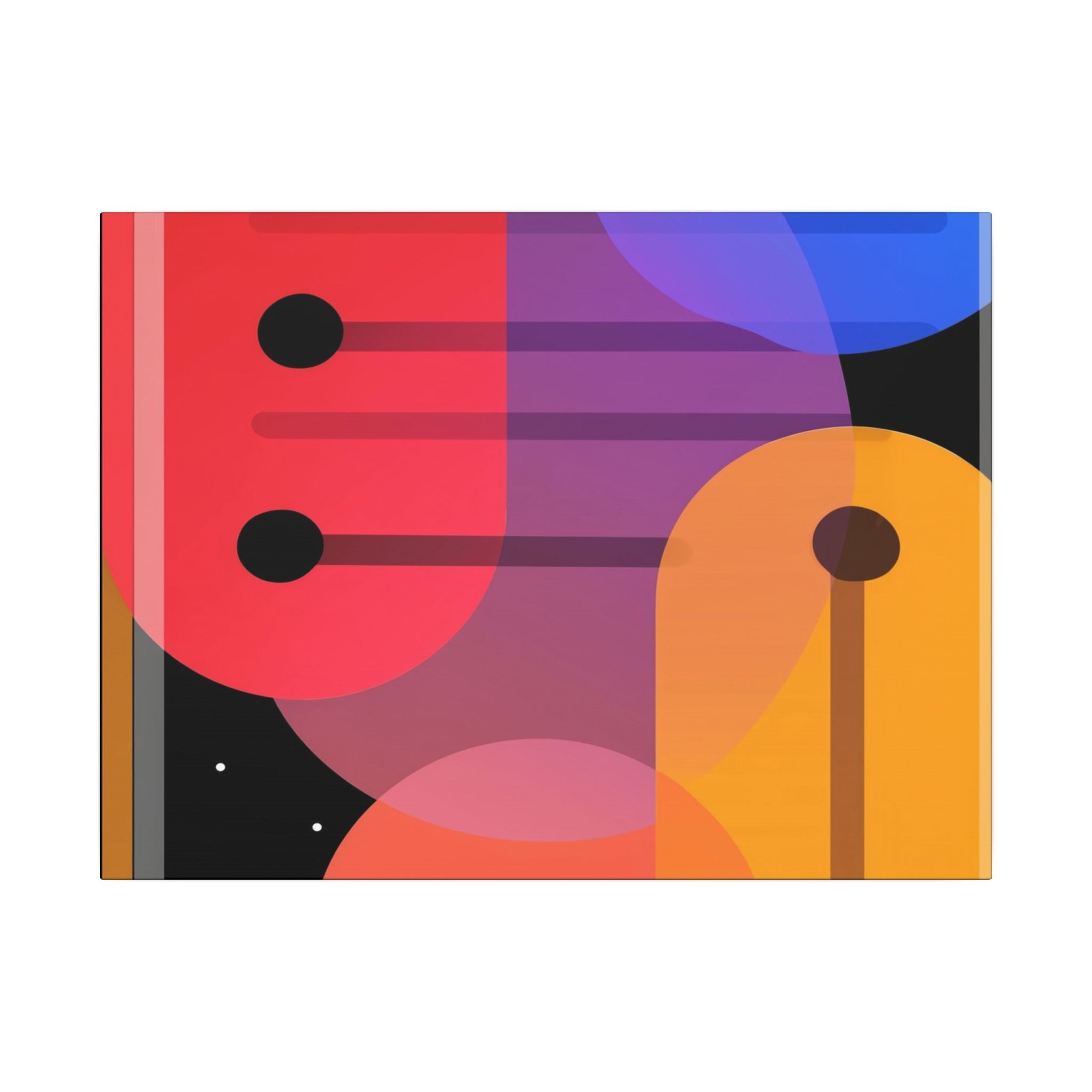 Cosmic Geometry: Abstract Shapes in Vibrant Colors, Digital Minimalist Design, Constructivist Inspiration   |   Custom Orders Accepted