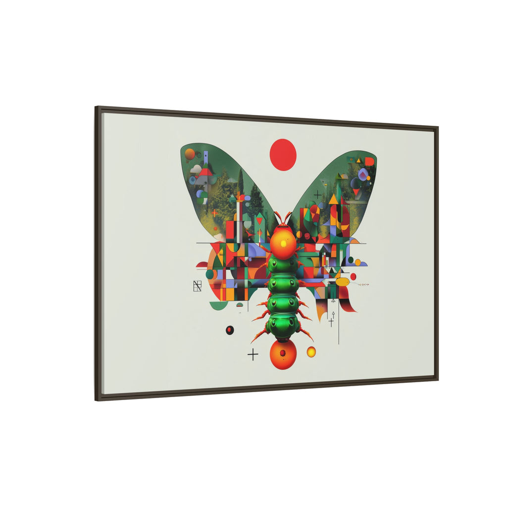 Metamorphic Geometry: Digital Butterfly Architecture, Cubist Nature Transformation   |    Custom Orders Available