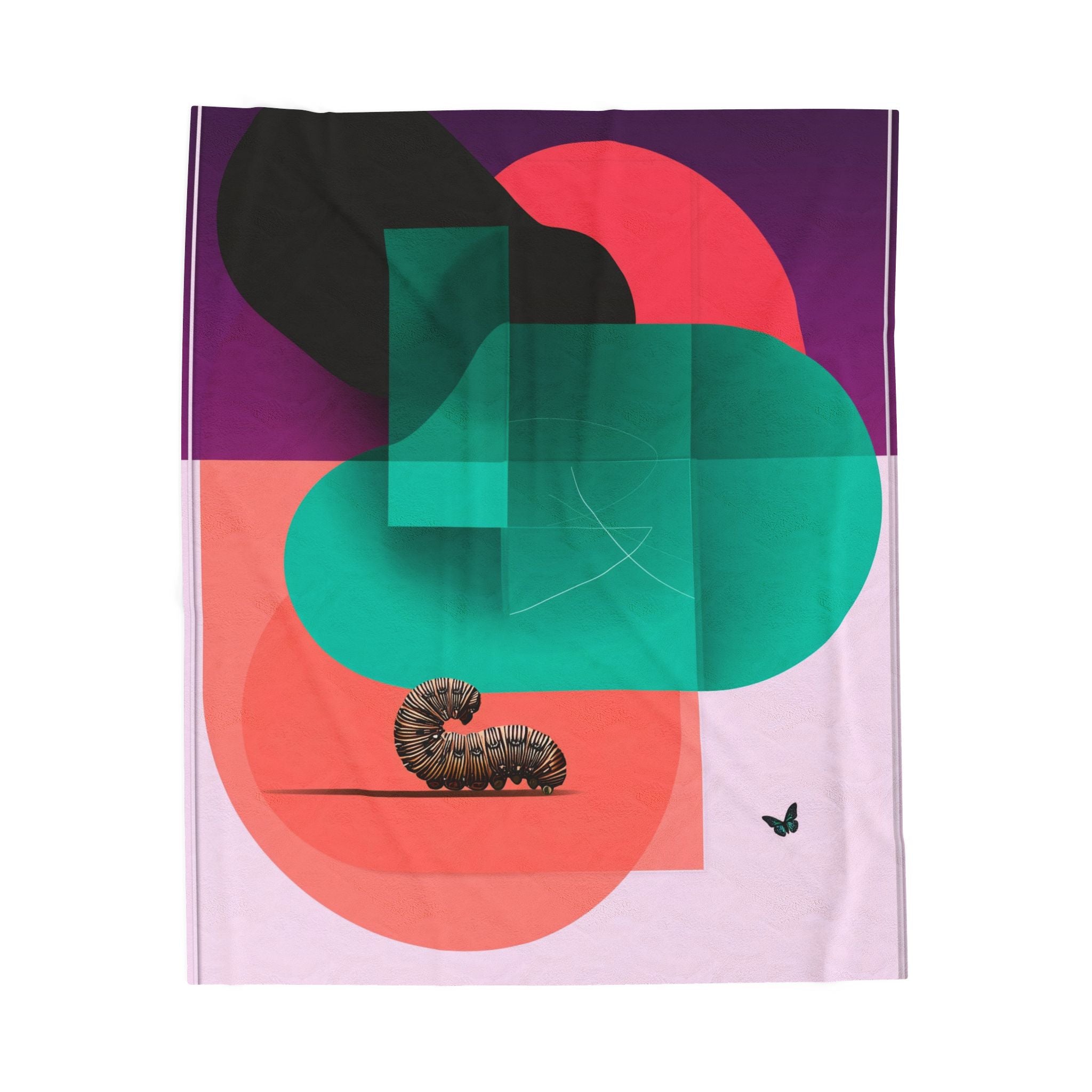 Metamorphosis of Geometry: Abstract Modernist Design, Vibrant Geometric Composition   |    Custom Orders Available