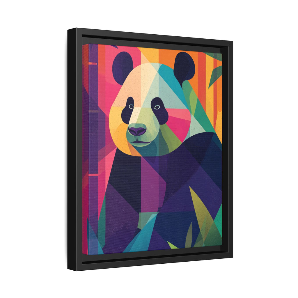 Geometric Panda: Mosaic Wildlife Portrait, Digital Polygonal Art   |  Personalized & Custom Orders Available