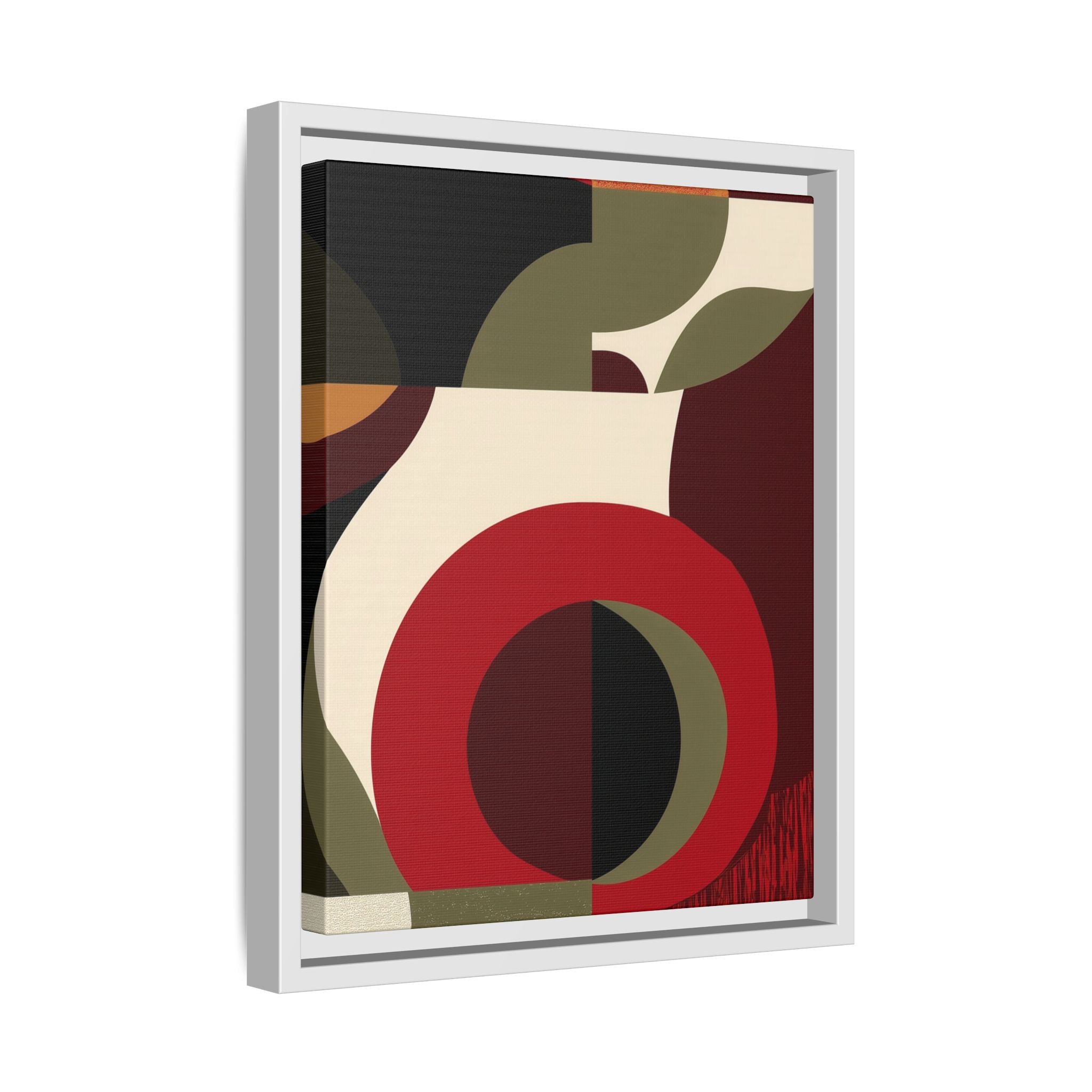 Geometric Intersections: Mid-Century Modern Design, Abstract Architectural Composition, Rhythmic Curved Forms   |   Custom Orders Accepted