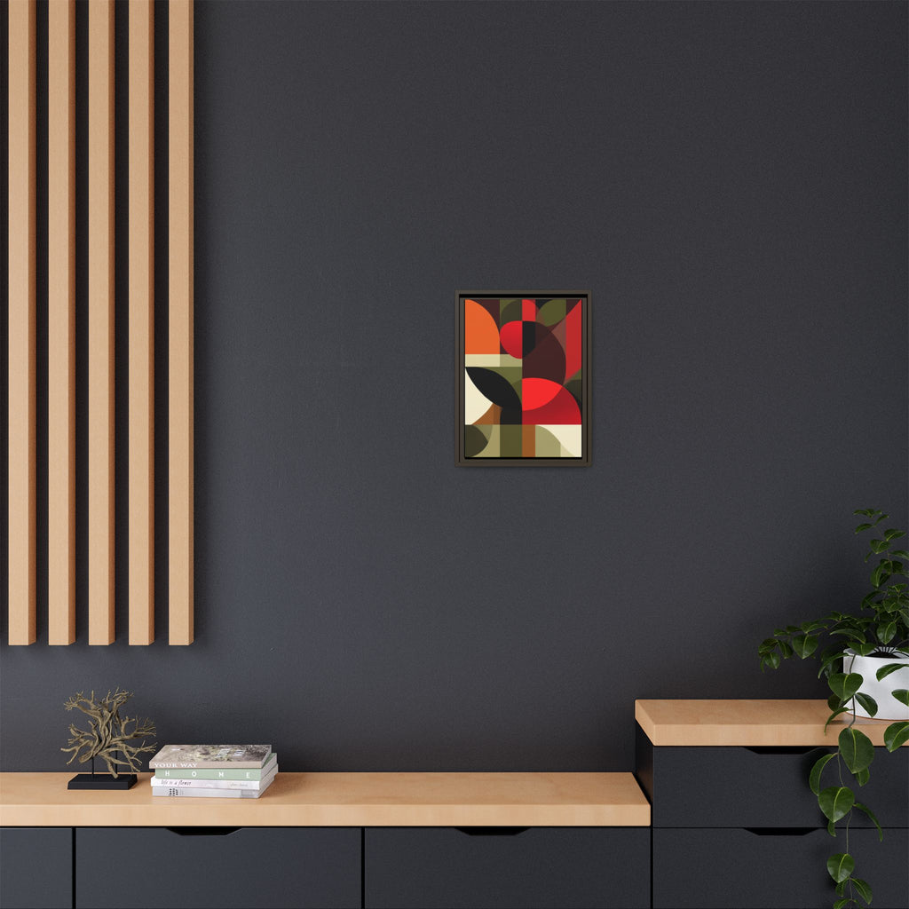 Geometric Fusion: Modern Abstract Composition, Cubist Color Blocks, Architectural Form Harmony   |   Custom Orders Accepted