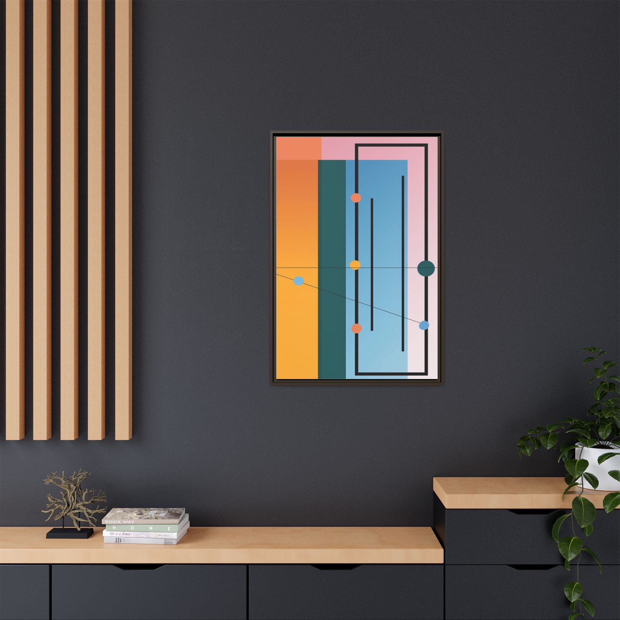 Geometric Harmony: Constructivist Color Planes, Modernist Composition, Abstract Spatial Rhythm   |   Custom Orders Accepted