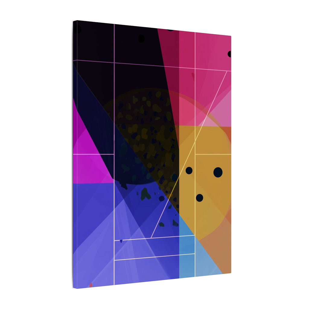 Geometric Intersections: Angular Minimalism, Digital Constructivism, Chromatic Grid Composition   |   Custom Orders Accepted