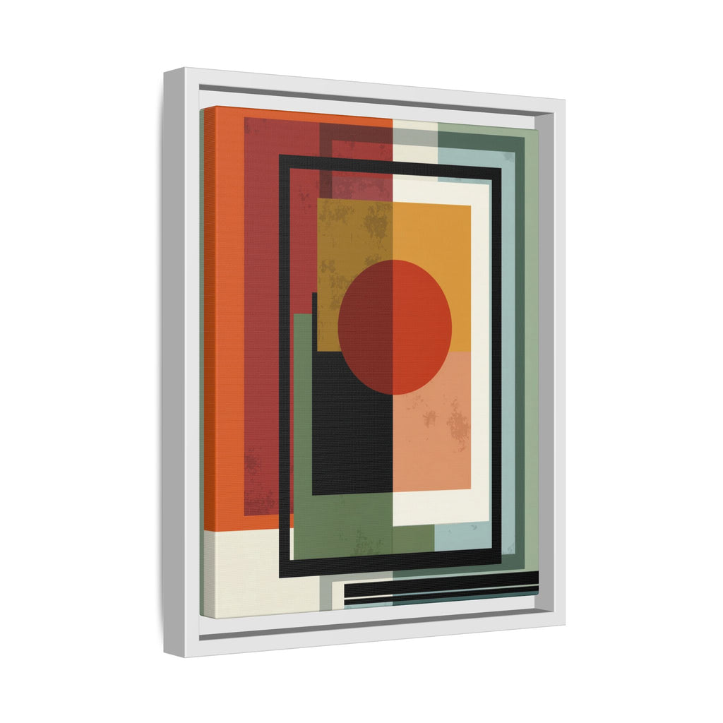 Geometric Harmonies: Mid-Century Modern Composition, Constructivist Inspiration, Abstract Rectangular Interplay   |   Custom Orders Accepted