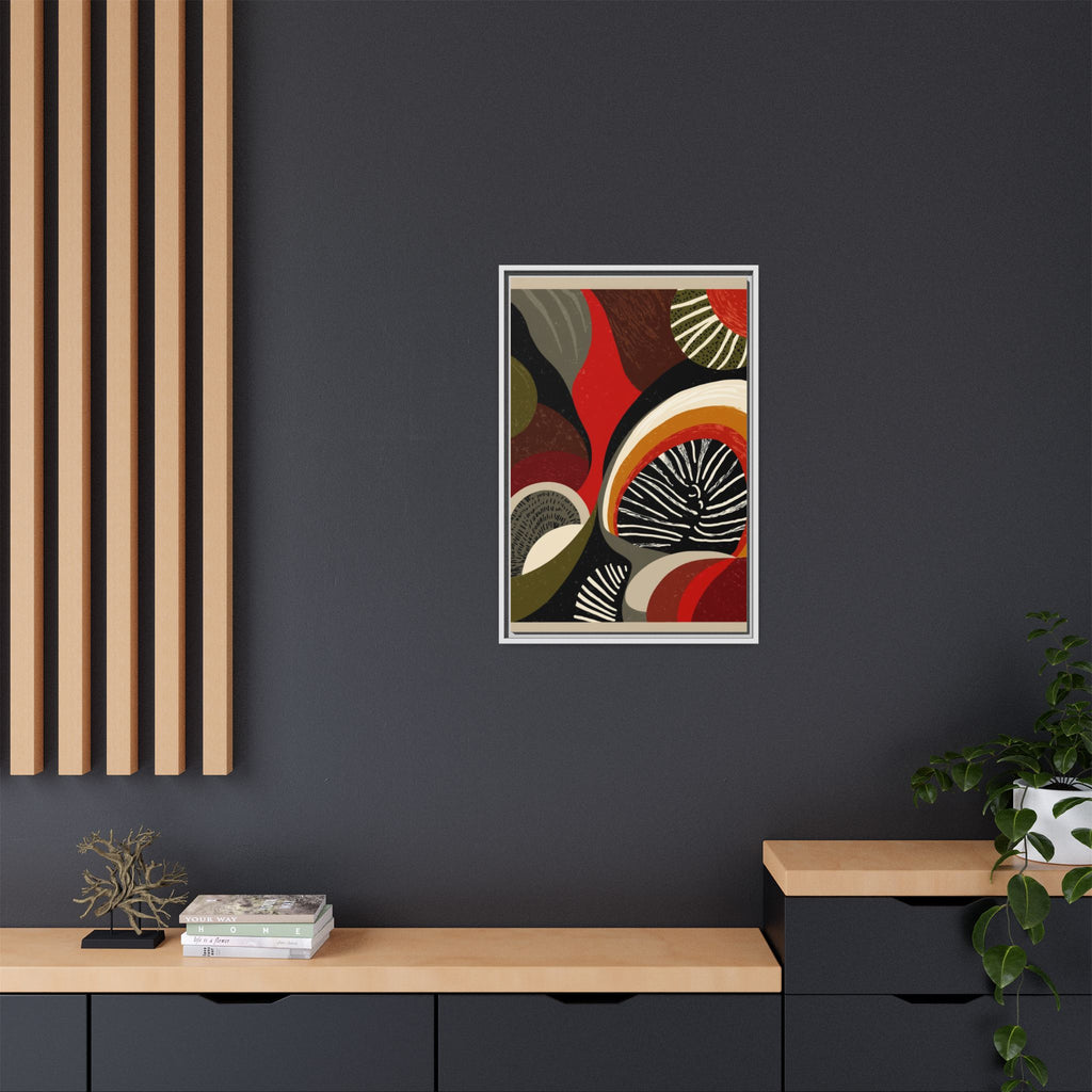 Geometric Rhythm: Abstract Composition, Mid-Century Modern Art, Radial Design Inspiration   |   Custom Orders Accepted
