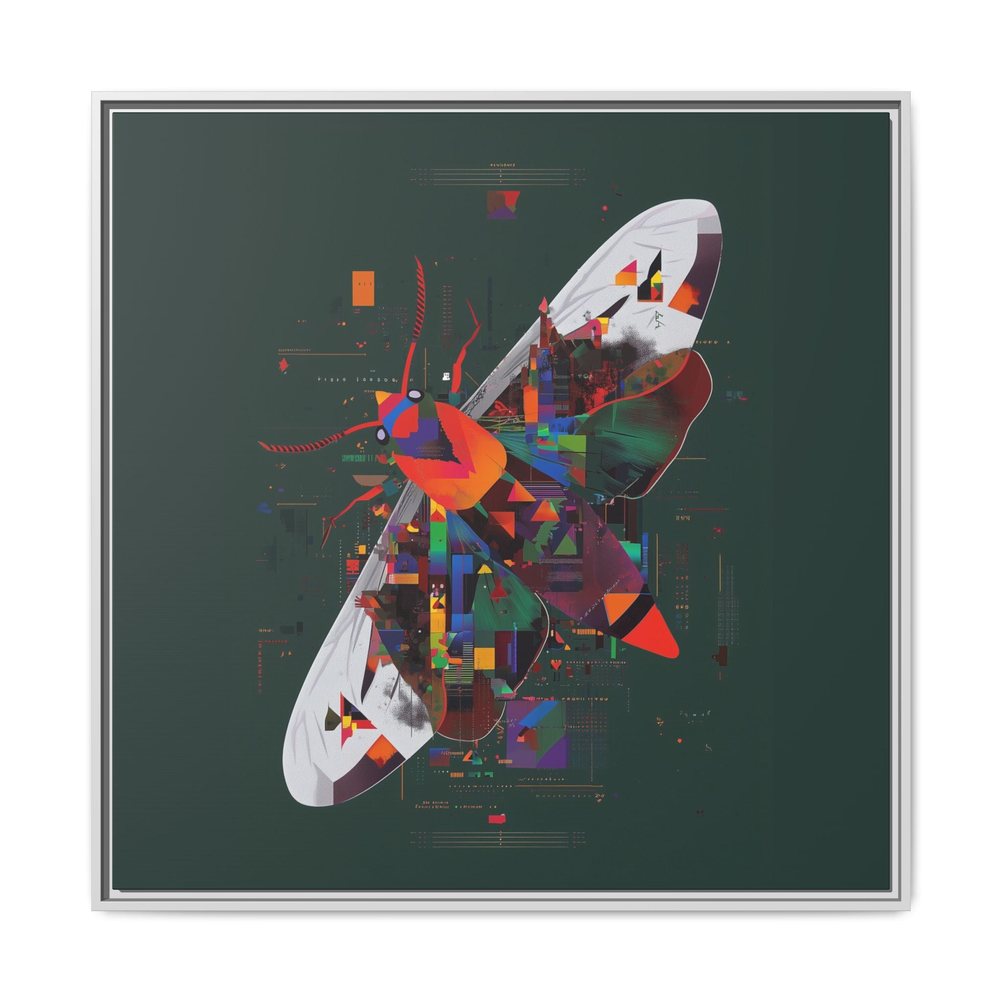 Geometric Metamorphosis: Digital Butterfly Design, Tech-Organic Art Visualization   |    Custom Orders Available