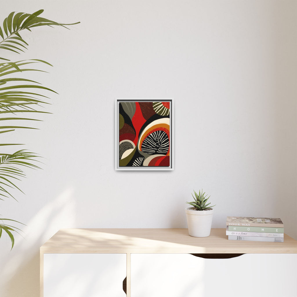 Geometric Rhythm: Abstract Composition, Mid-Century Modern Art, Radial Design Inspiration   |   Custom Orders Accepted
