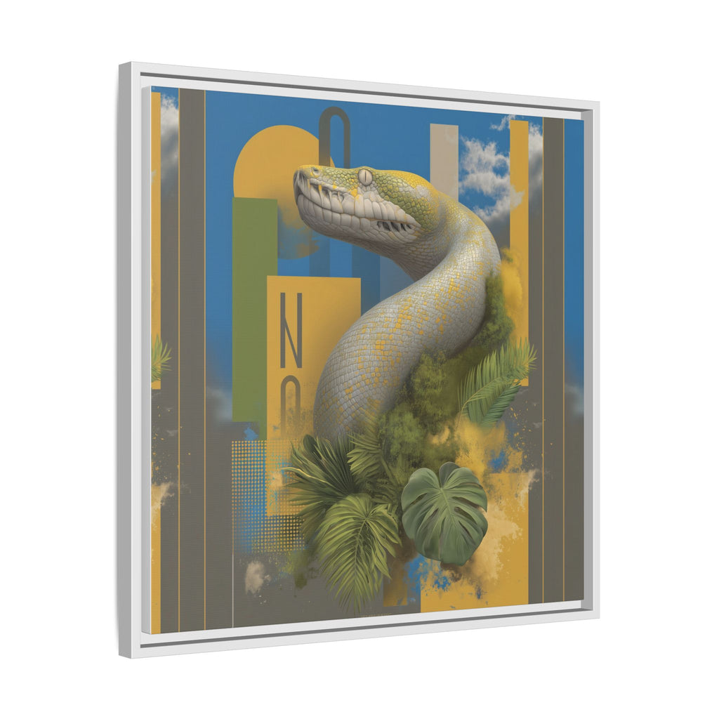 Serpent's Geometry: Tropical Realism, Digital Wildlife Composition   |    Custom Orders Available
