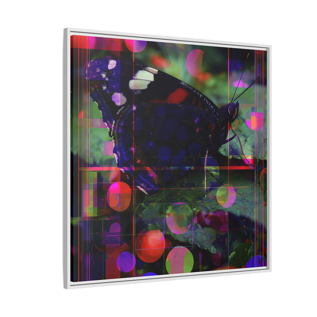 Metamorphic Glitch: Digital Nature Remix, Butterfly Geometric Distortion   |    Custom Orders Available