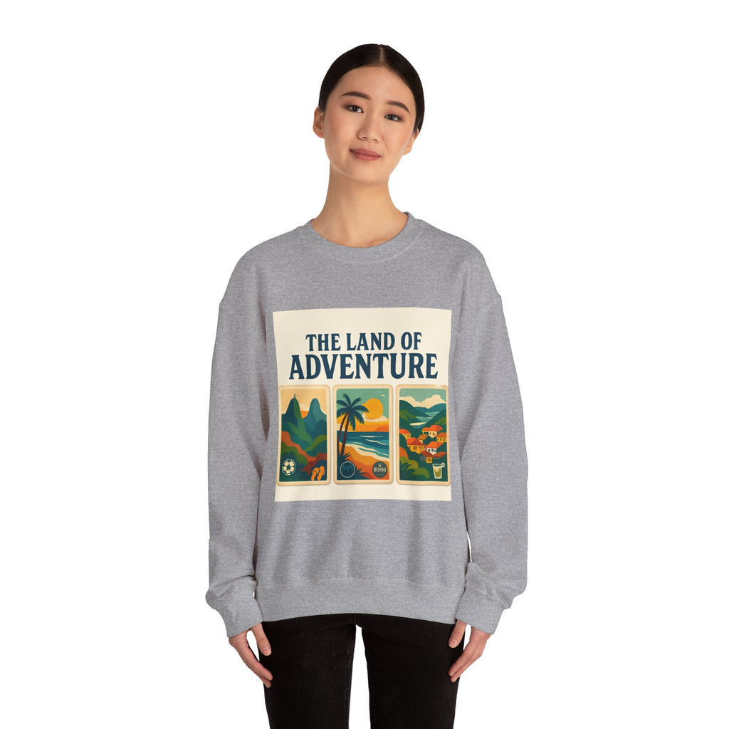 Carioca - Copacabana , Brazil Holiday - Unisex Heavy Blend™ Crewneck Sweatshirt