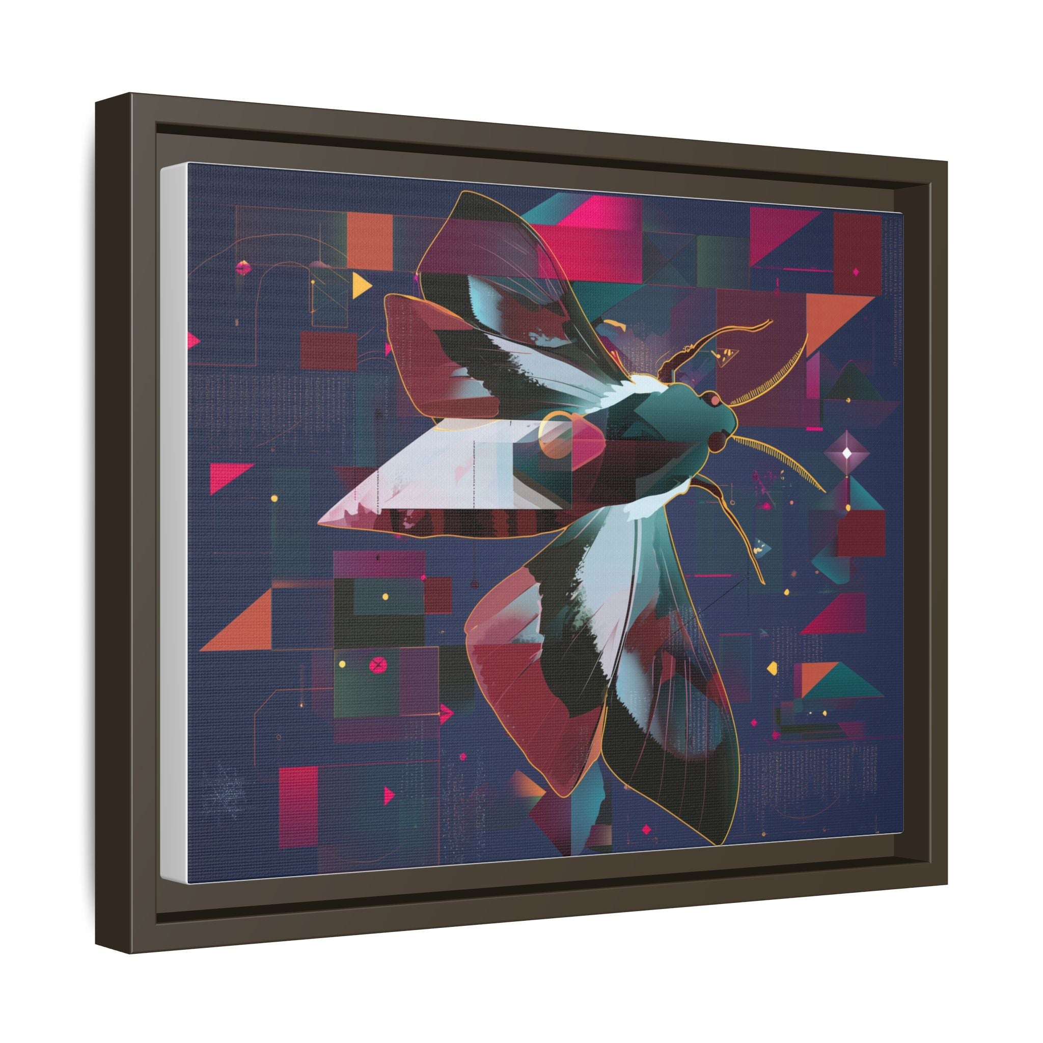 Digital Metamorphosis: Geometric Butterfly, Technological Nature   |    Custom Orders Available