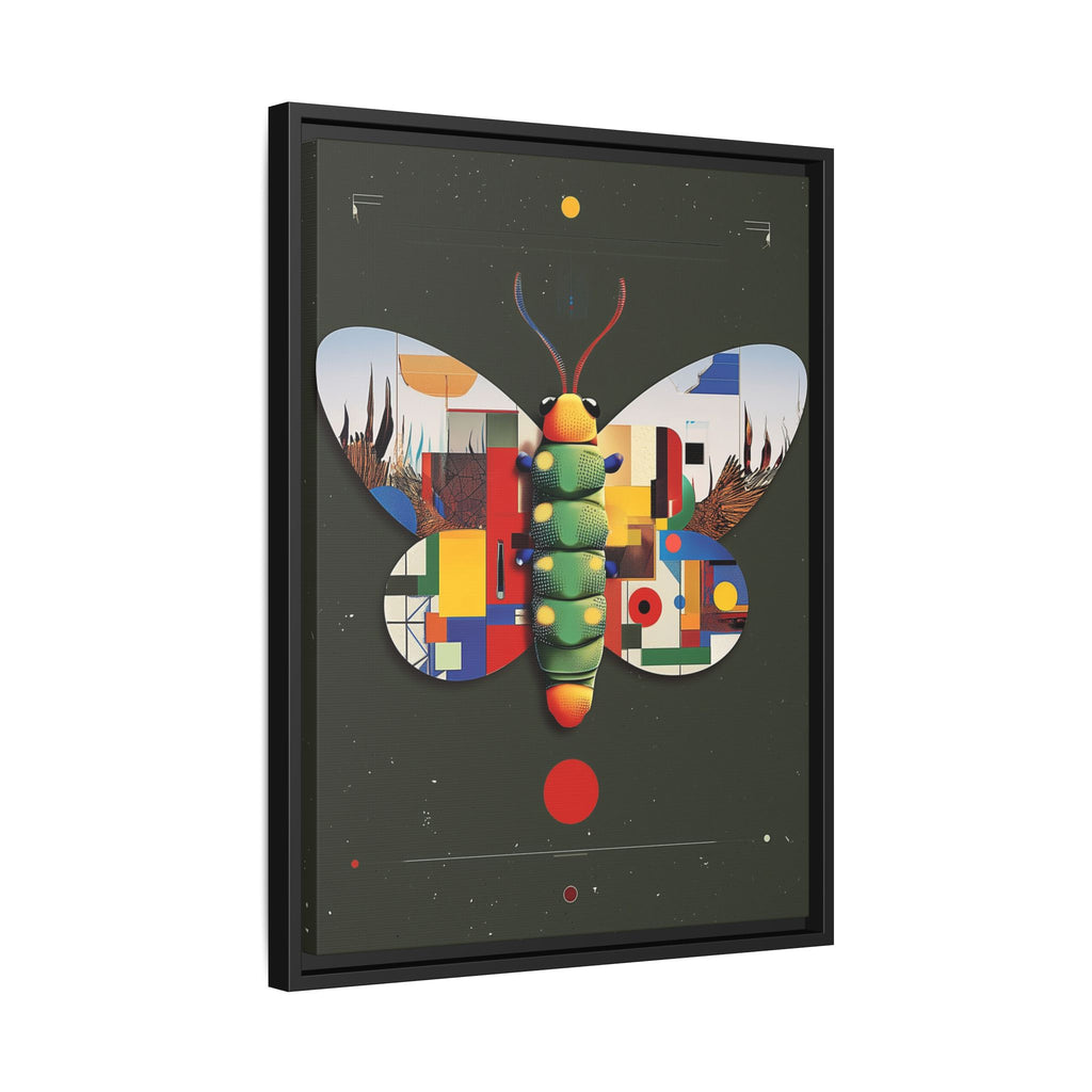 Geometric Butterfly: Bauhaus Digital Mosaic, Technological Nature Composition   |    Custom Orders Available