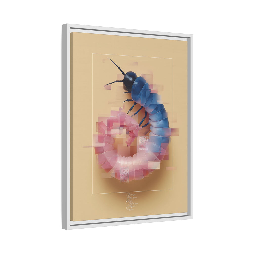 Glitched Symmetry: Digital Insect Mosaic, Pixelated Fragmentation   |    Custom Orders Available
