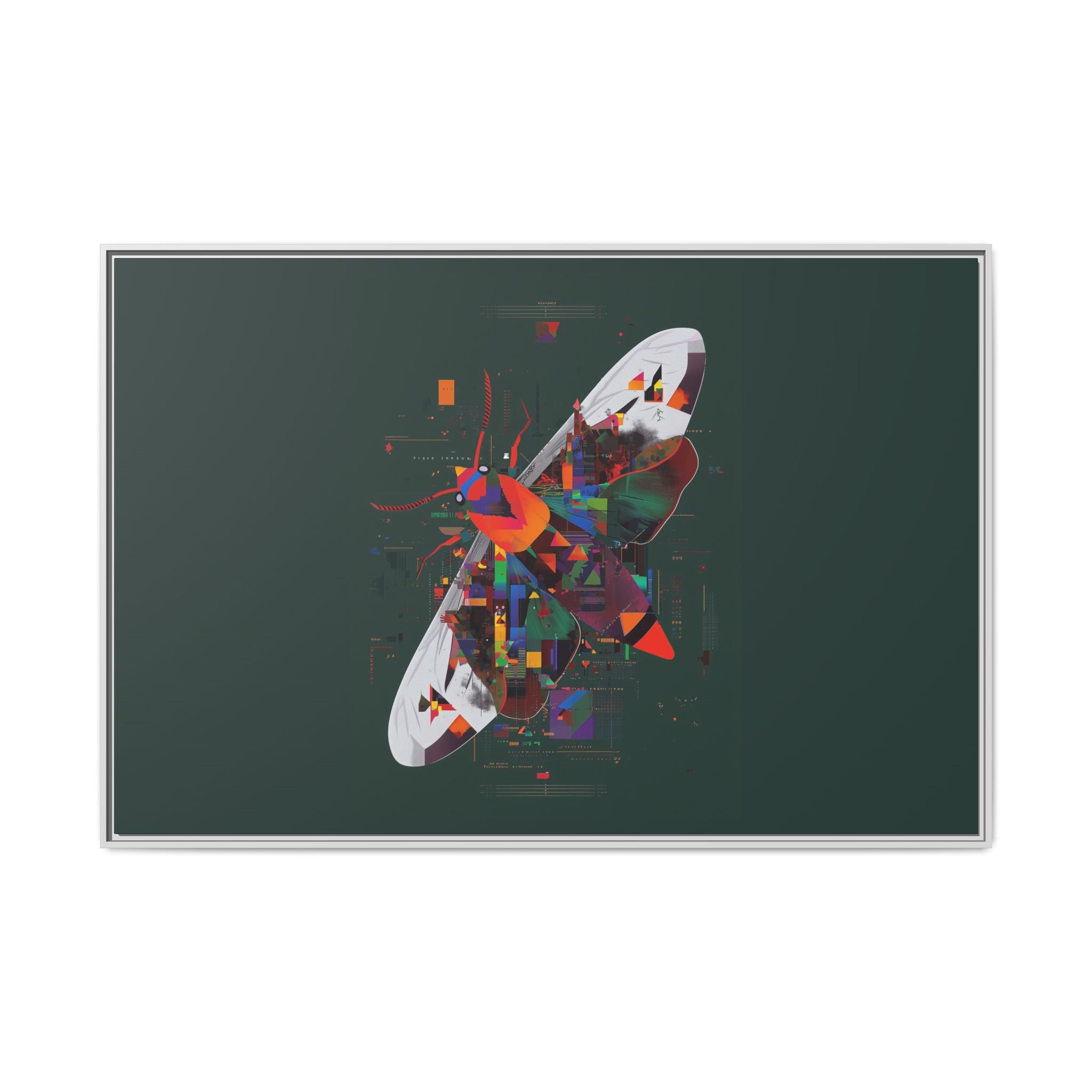 Geometric Metamorphosis: Digital Butterfly Design, Tech-Organic Art Visualization   |    Custom Orders Available