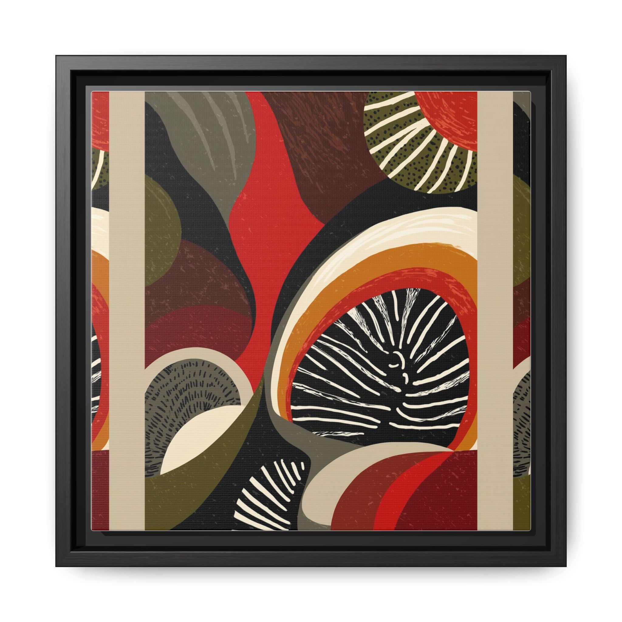 Geometric Rhythm: Abstract Composition, Mid-Century Modern Art, Radial Design Inspiration   |   Custom Orders Accepted