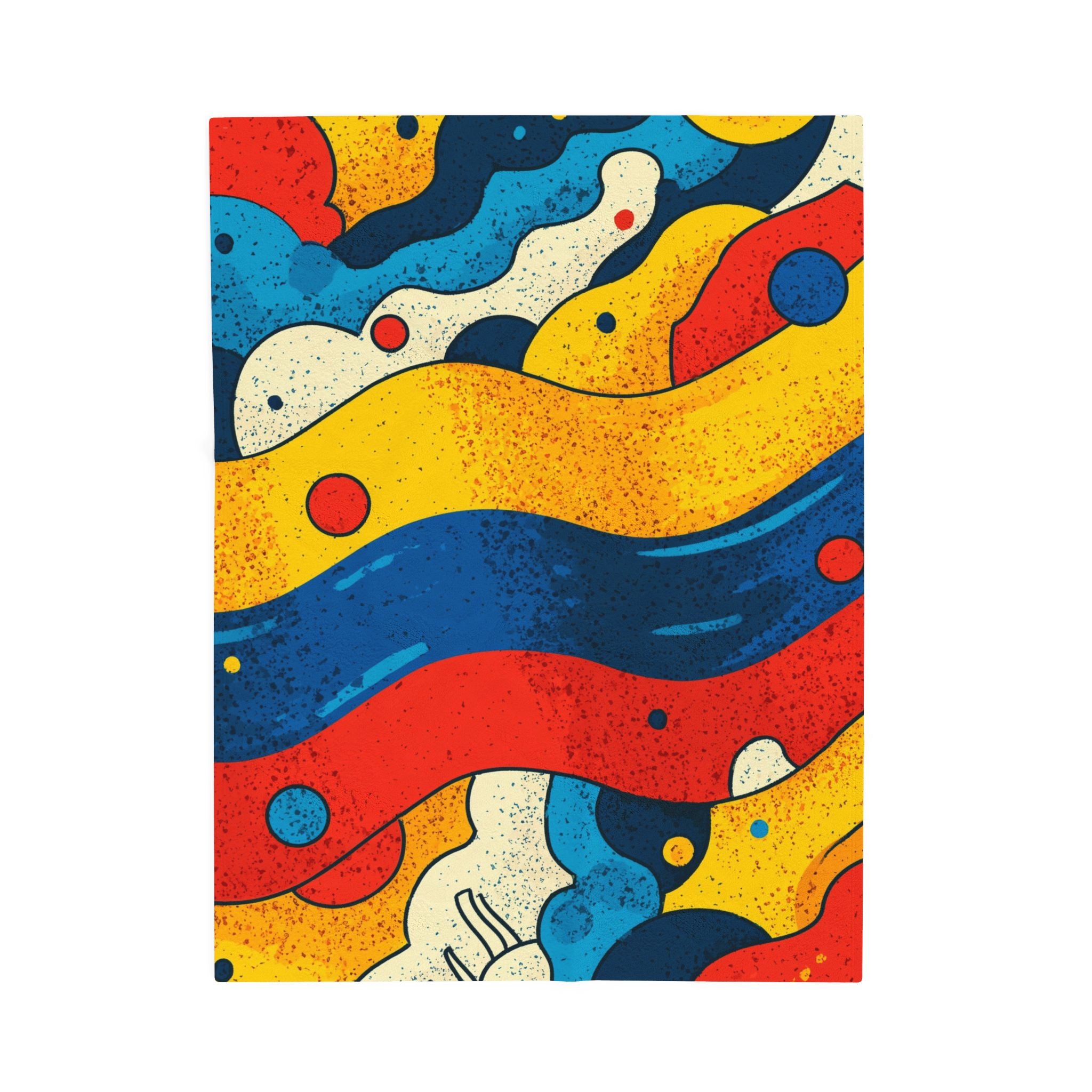 Fluid Chromatics: Mid-Century Modern Abstract, Dynamic Color Landscape   |    Custom Orders Available