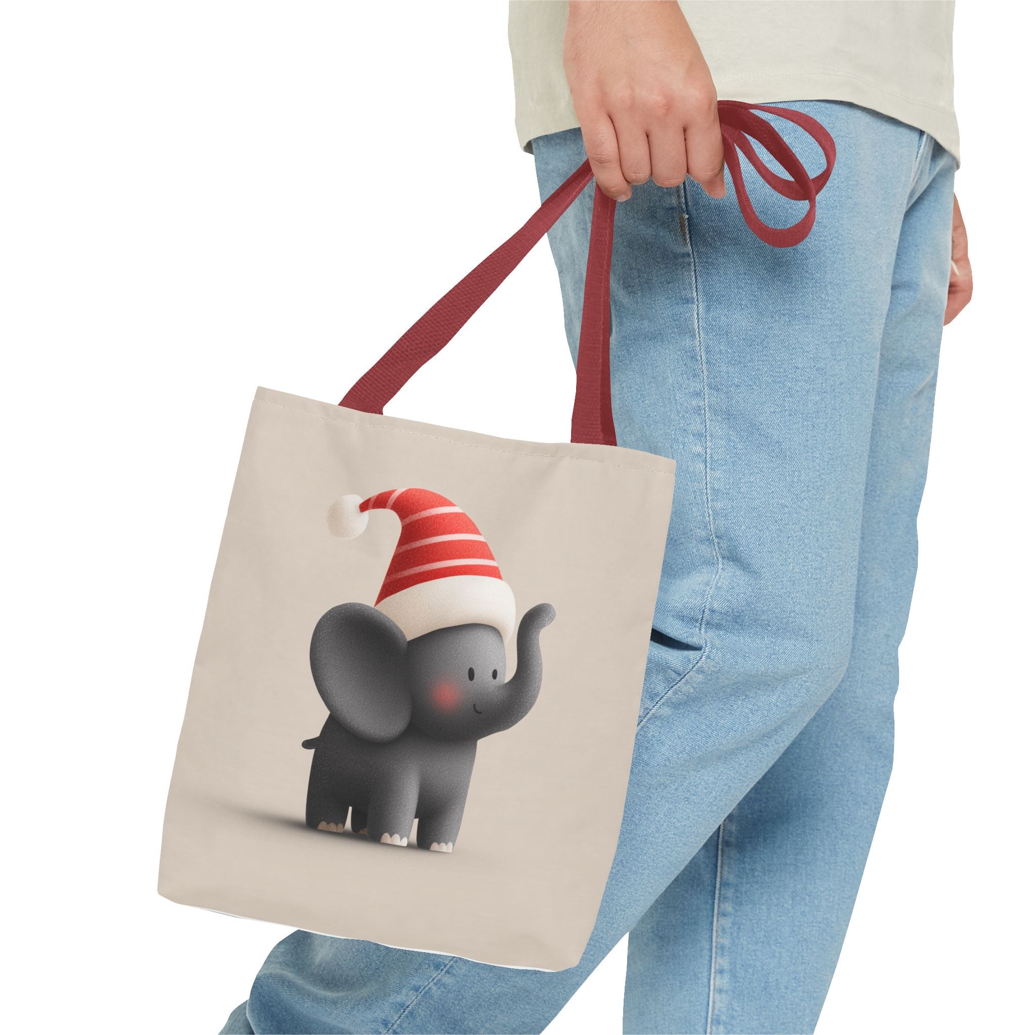 Christmas Elephant Tote Bag, Cute Holiday Reusable Bag, Gift for Kids, Eco-Friendly Shopping, Adventurous Tote for Any Occasion, [...]