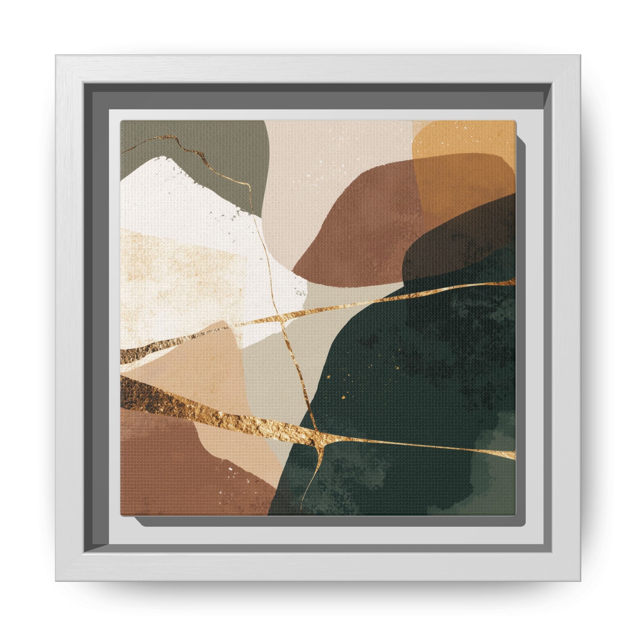 Geological Whispers: Organic Abstractions, Metallic Landscapes, Contemporary Minimalist Design   |   Custom Orders Accepted
