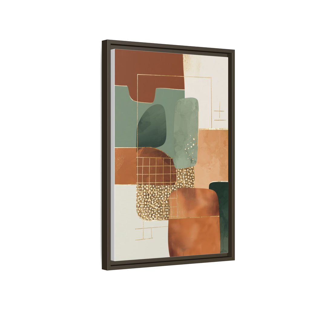 Geometric Harmony: Abstract Minimalist Art, Mid-Century Modern Design, Organic Shapes Composition   |   Custom Orders Accepted