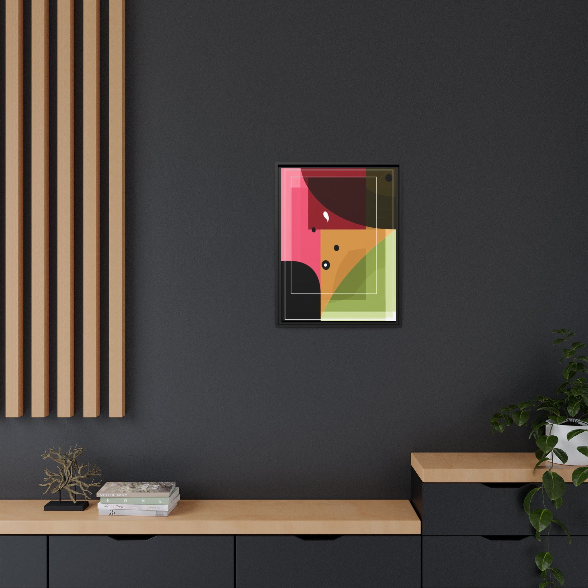 Geometric Convergence: Abstract Modernist Composition, Constructivist Color Blocking, Layered Geometric Design   |   Custom Orders Accepted