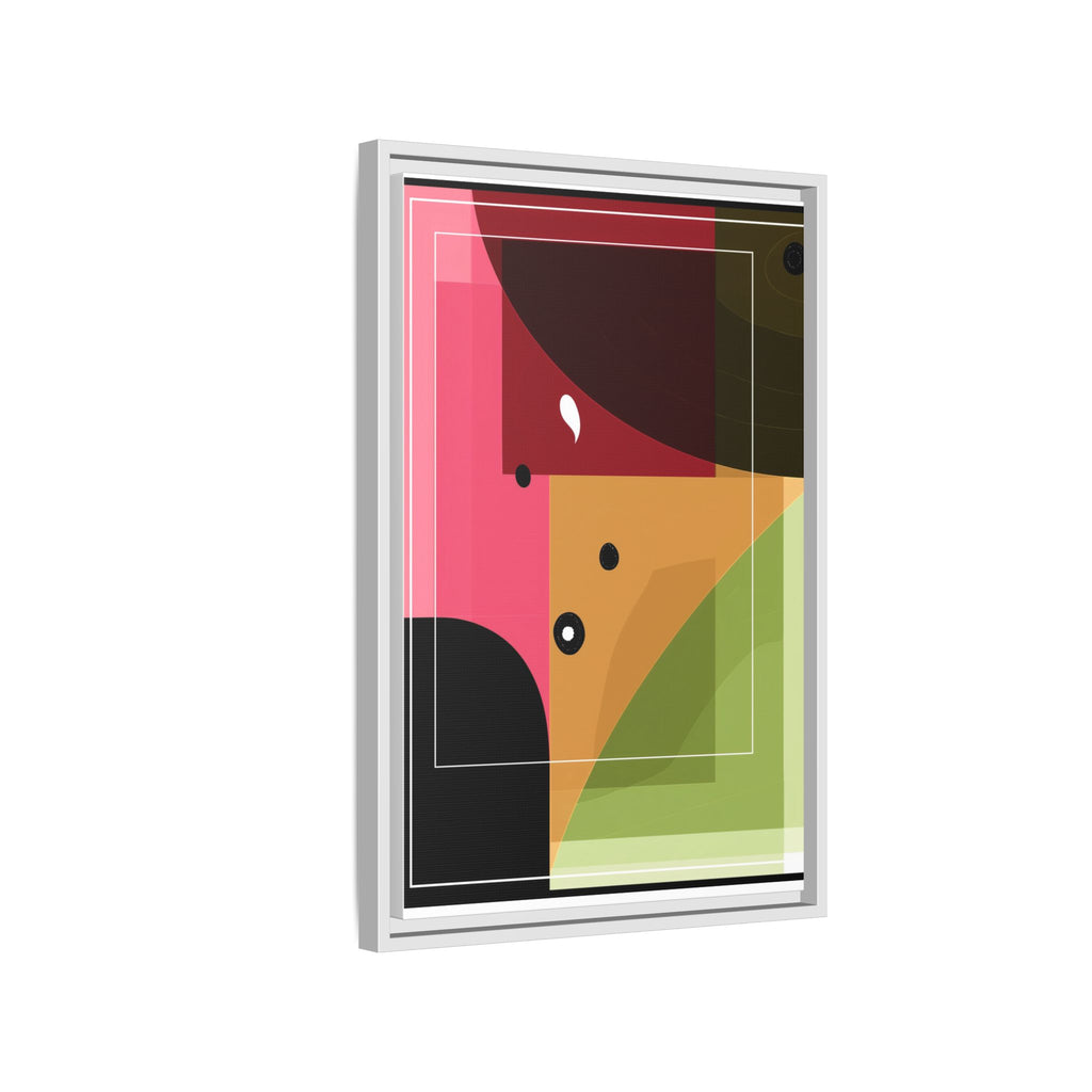 Geometric Convergence: Abstract Modernist Composition, Constructivist Color Blocking, Layered Geometric Design   |   Custom Orders Accepted