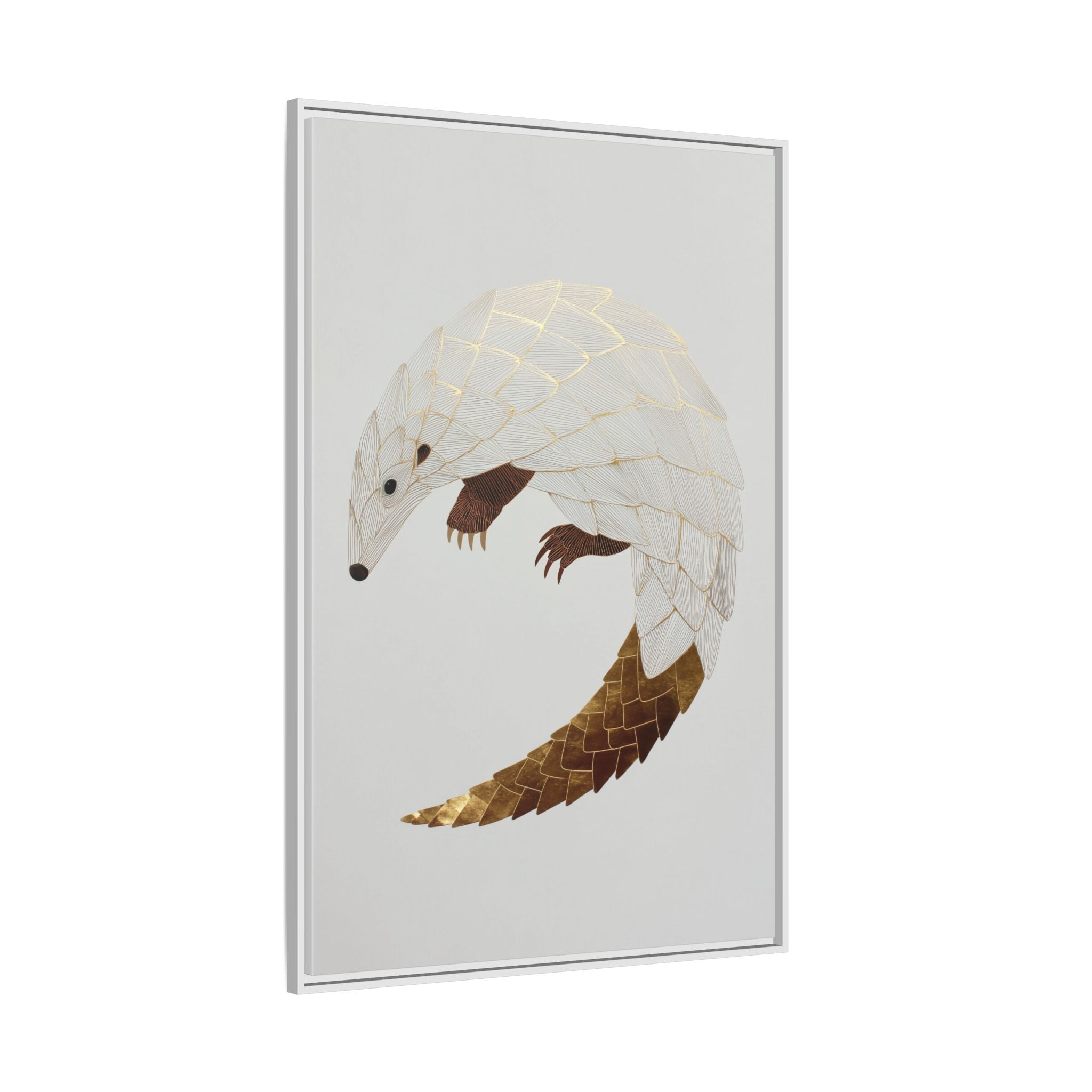 Geometric Hedgehog: Architectural Animal Portrait, Layered Geometric Illustration   |  Personalized & Custom Orders Available