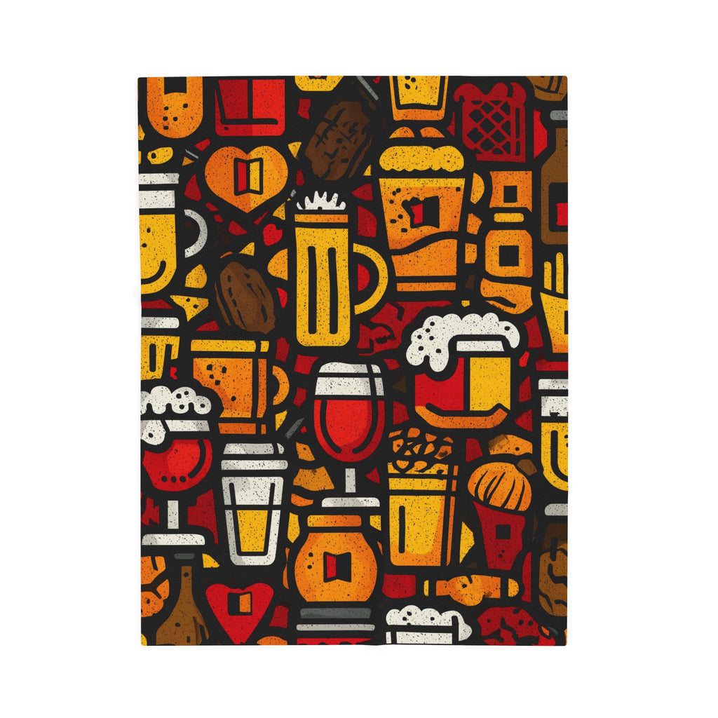 Brewing Culture: Beer Graphic Design, Stylized Pattern Illustration   |   Custom Orders Accepted