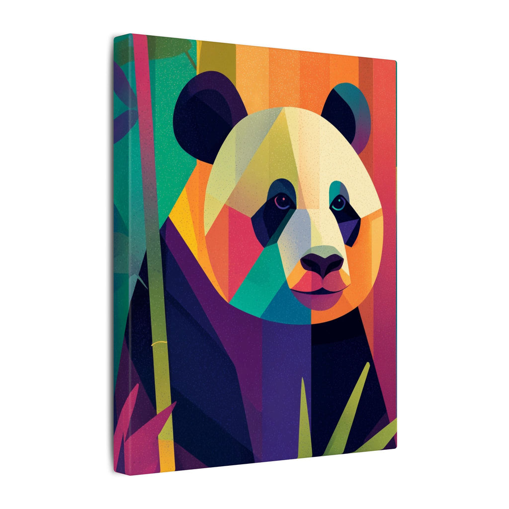 Geometric Panda: Cubist Wildlife, Colorful Fragmentation, Modern Digital Art   |  Personalized & Custom Orders Available