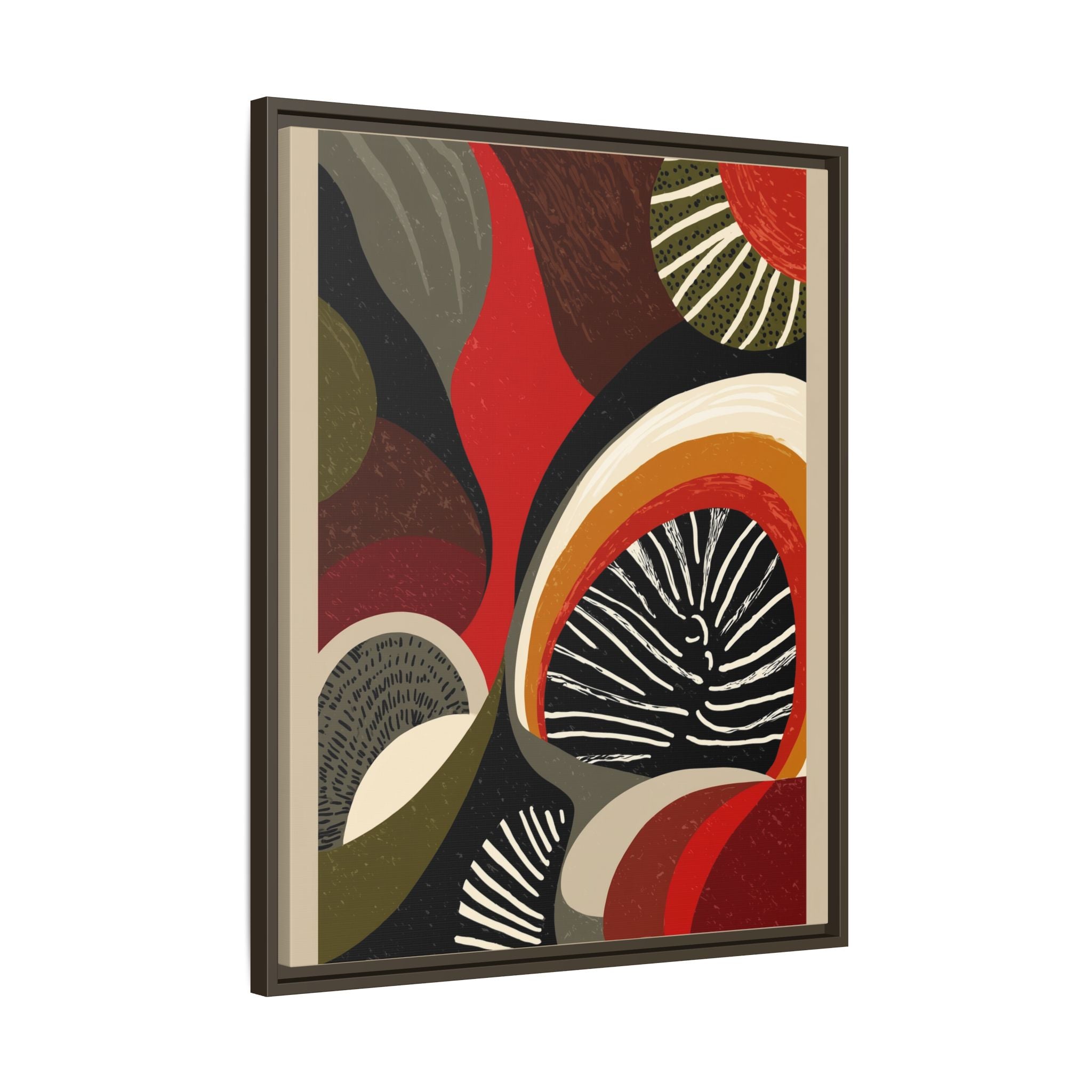 Geometric Rhythm: Abstract Composition, Mid-Century Modern Art, Radial Design Inspiration   |   Custom Orders Accepted