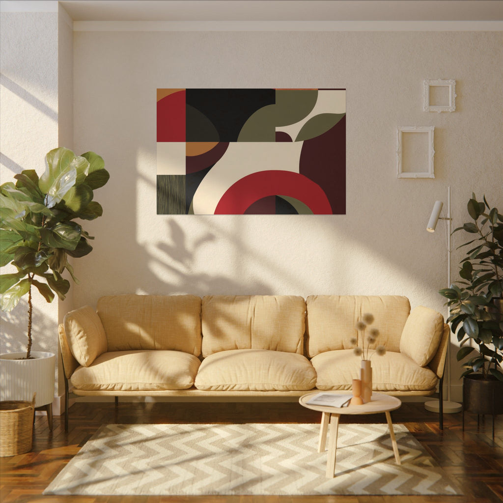 Geometric Convergence: Modernist Abstraction, Constructivist Rhythm, Dynamic Structural Composition   |   Custom Orders Accepted