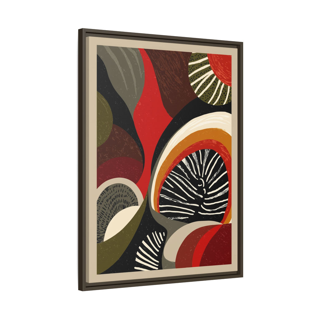 Geometric Rhythm: Abstract Composition, Mid-Century Modern Art, Radial Design Inspiration   |   Custom Orders Accepted
