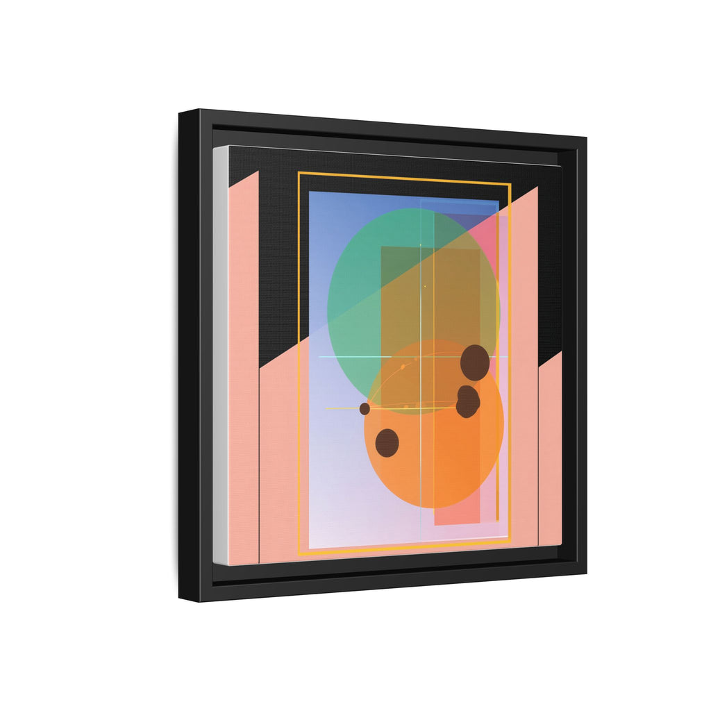 Geometric Harmony: Abstract Composition, Overlapping Shapes, Precision Design   |   Custom Orders Accepted