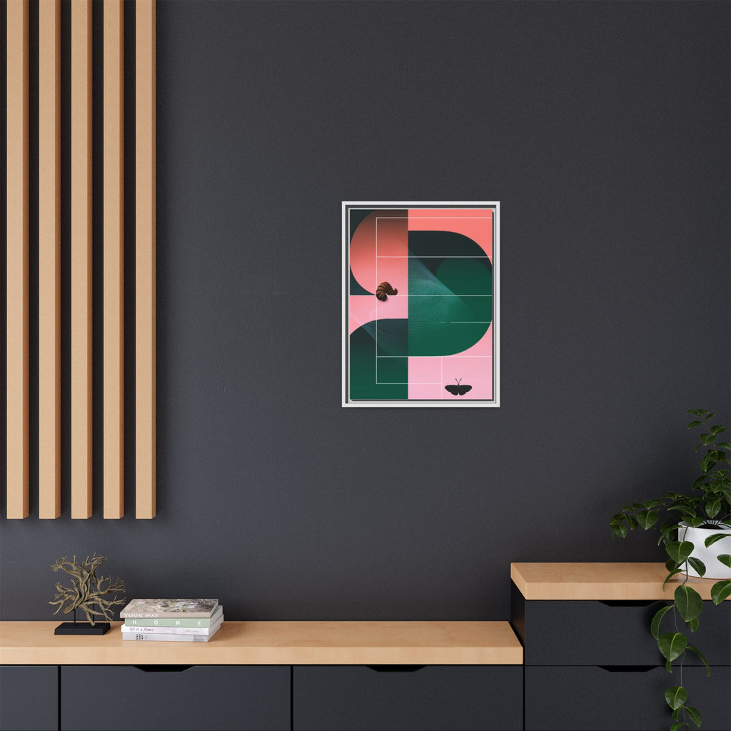 Metamorphosis in Geometric Harmony: Nature's Transformation, Abstract Design Exploration   |    Custom Orders Available