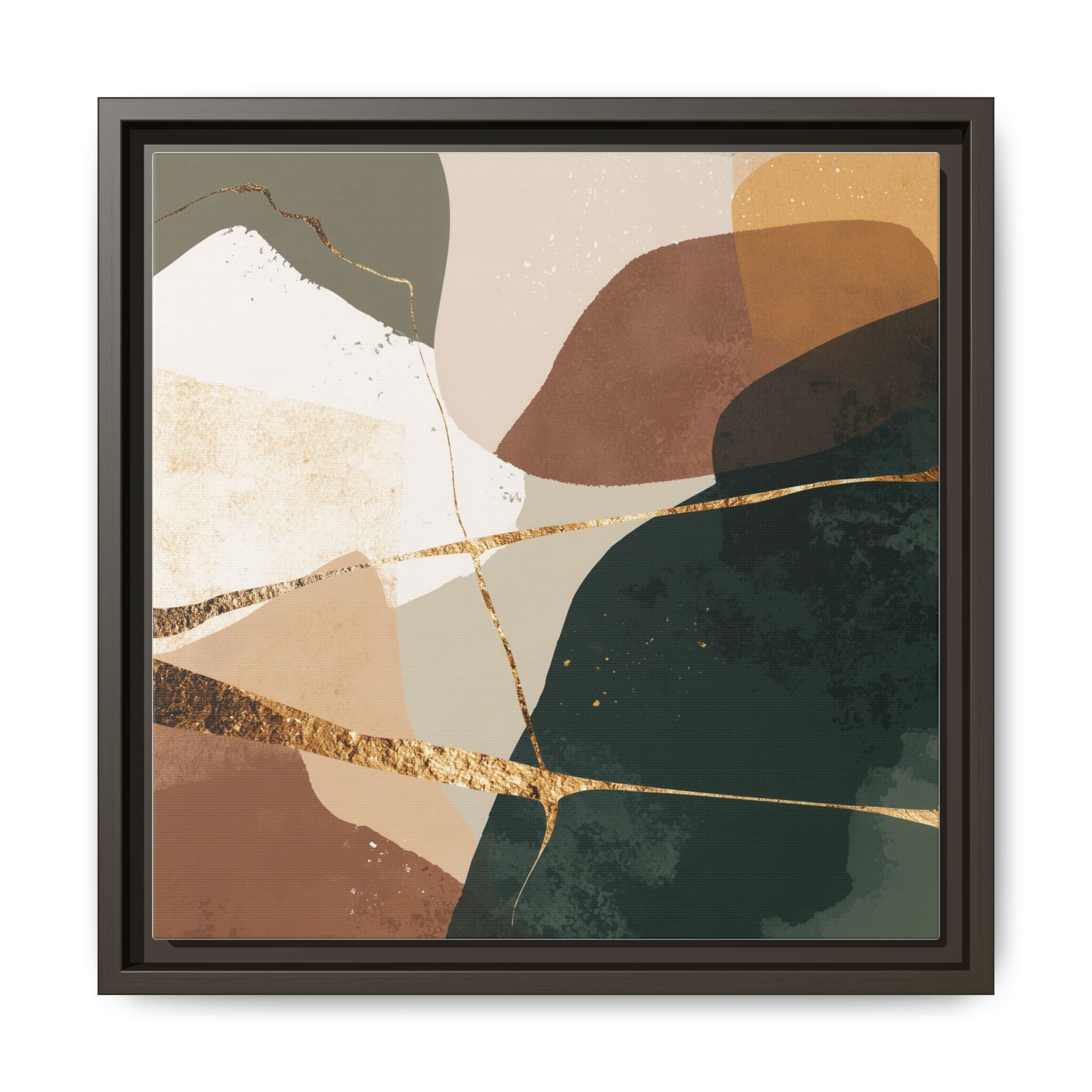 Geological Whispers: Organic Abstractions, Metallic Landscapes, Contemporary Minimalist Design   |   Custom Orders Accepted