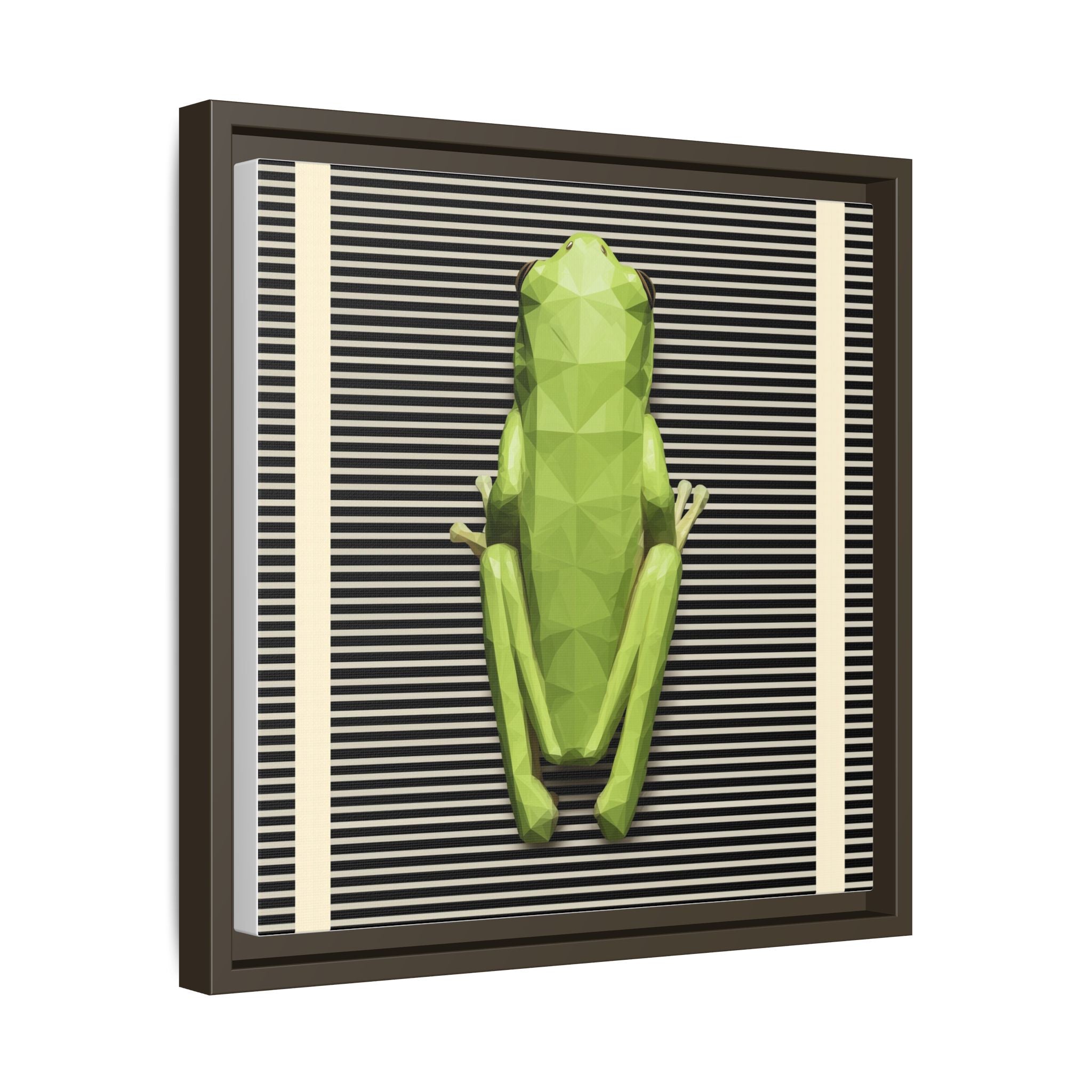 Geometric Amphibian: Low-Poly Frog Design, Digital Art Minimalism   |  Personalized & Custom Orders Available