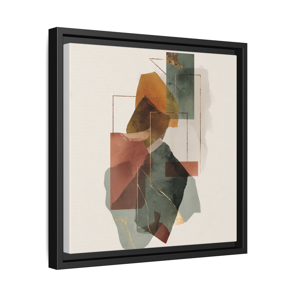 Harmonic Geometries: Architectural Abstraction, Earthy Palette, Minimalist Composition   |   Custom Orders Accepted