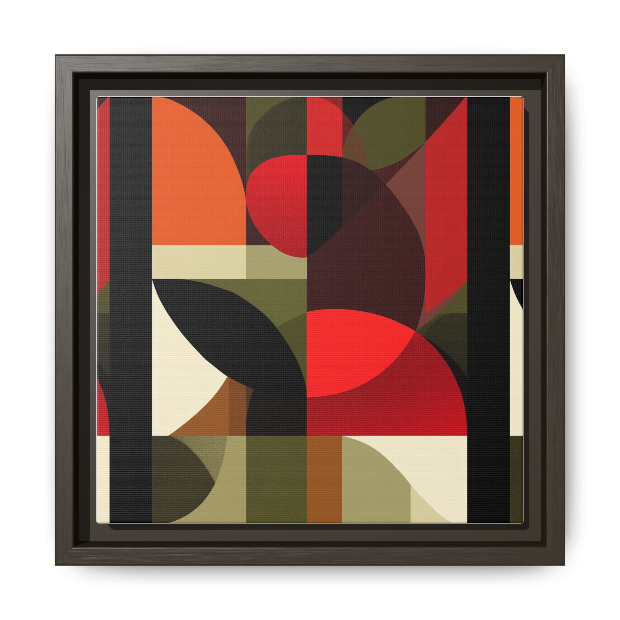 Geometric Fusion: Modern Abstract Composition, Cubist Color Blocks, Architectural Form Harmony   |   Custom Orders Accepted
