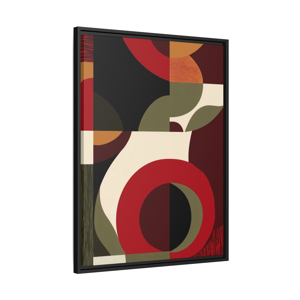Geometric Intersections: Mid-Century Modern Design, Abstract Architectural Composition, Rhythmic Curved Forms   |   Custom Orders Accepted