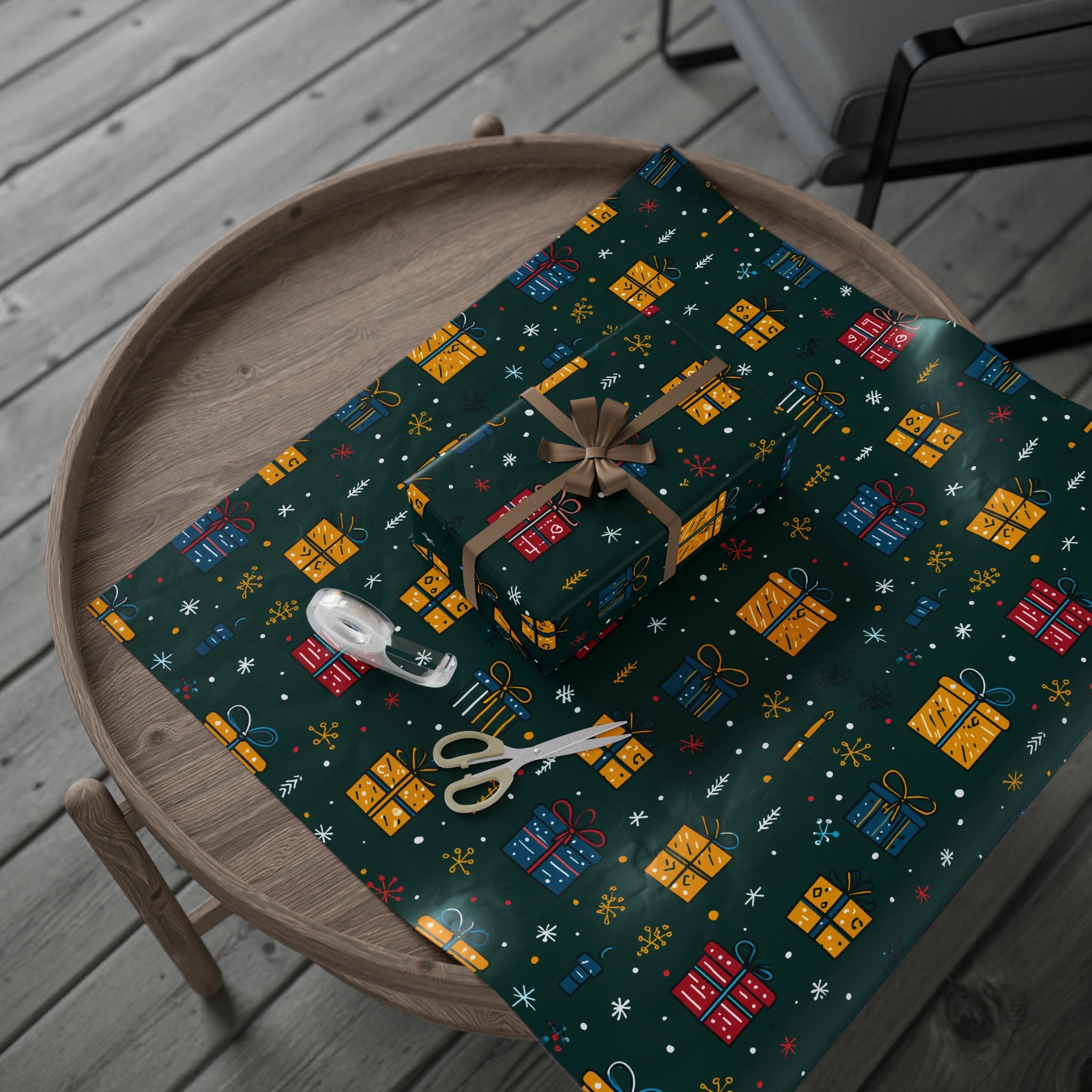 Festive Gift Wrapping Paper | Holiday Wrapping Supplies, Christmas Gift Wrap, Birthday Party Decor, Eco-Friendly Gift Wrap, Present [...]