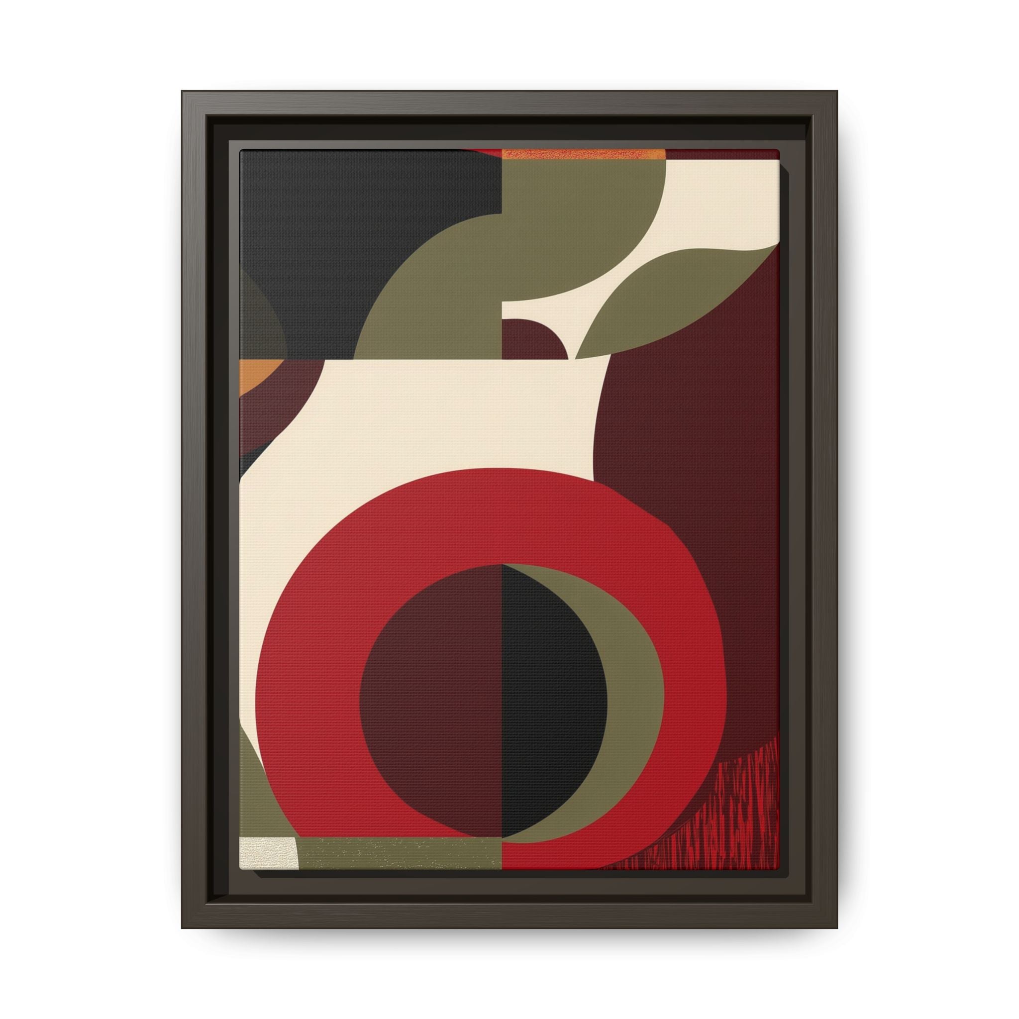 Geometric Intersections: Mid-Century Modern Design, Abstract Architectural Composition, Rhythmic Curved Forms   |   Custom Orders Accepted